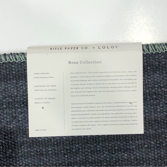 Rifle Paper Co. Runner Rug - Picture 8 of 9